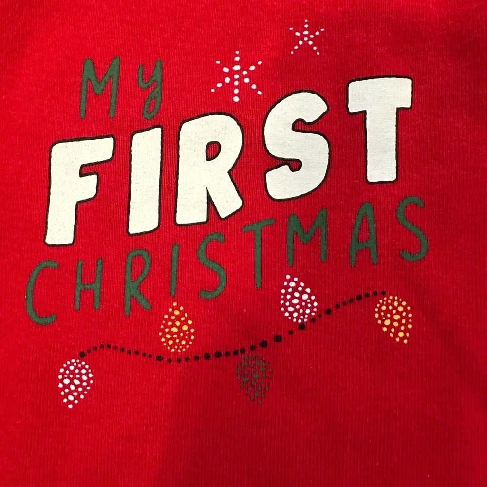 NWT Carter’s My First Christmas 2 Piece Set size 18 Months